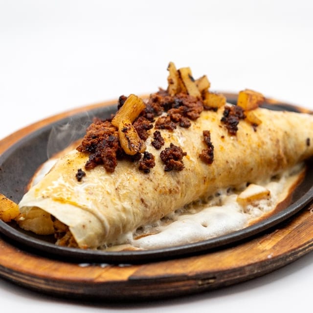 Burrito Tejano.