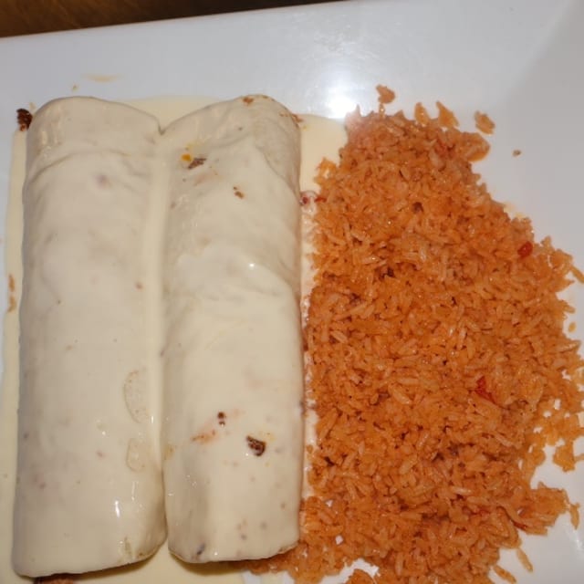 Burrito Tapatio.