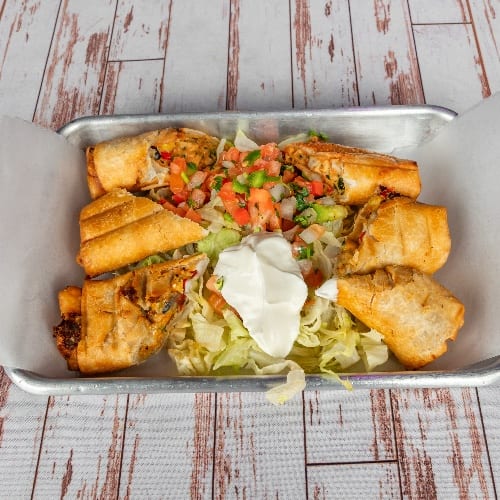 Mexican Eggrolls.