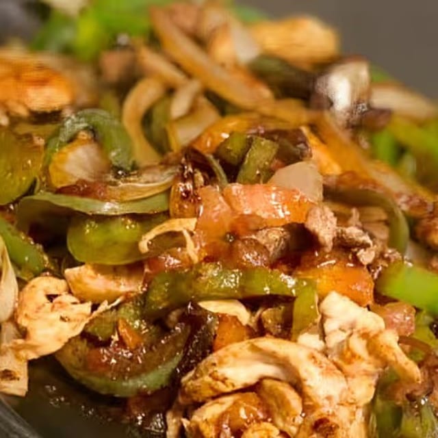 Chicken or Steak Fajita.