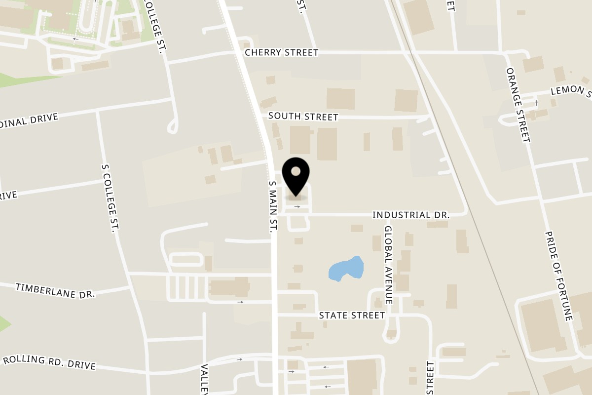 Map showing the location of Lomeli's Mexican Bar and Grill Franklin on 613 S Main St in Franklin